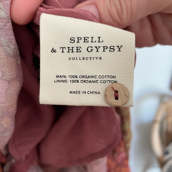 NWT Spell & The Gypsy Utopia Berry Gown - Picture 10 of 14